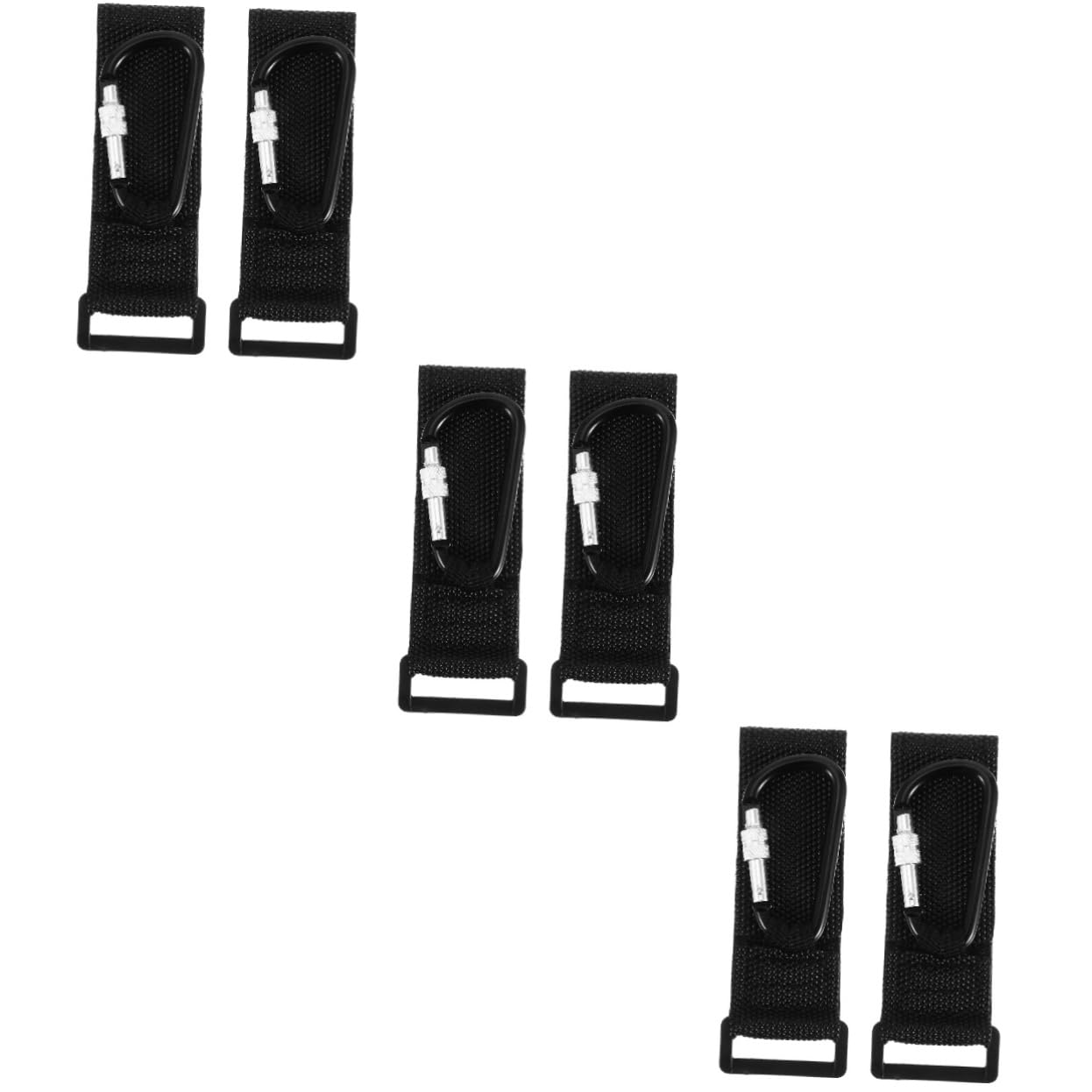 Toyvian 6 Pcs Baby Stroller Hook Accesorios para Motocicletas Pram Strap Hook Automobile Accessories Buggy Hooks Toddler Sling Baby Crib Accessories Diaper Bag Nylon Car