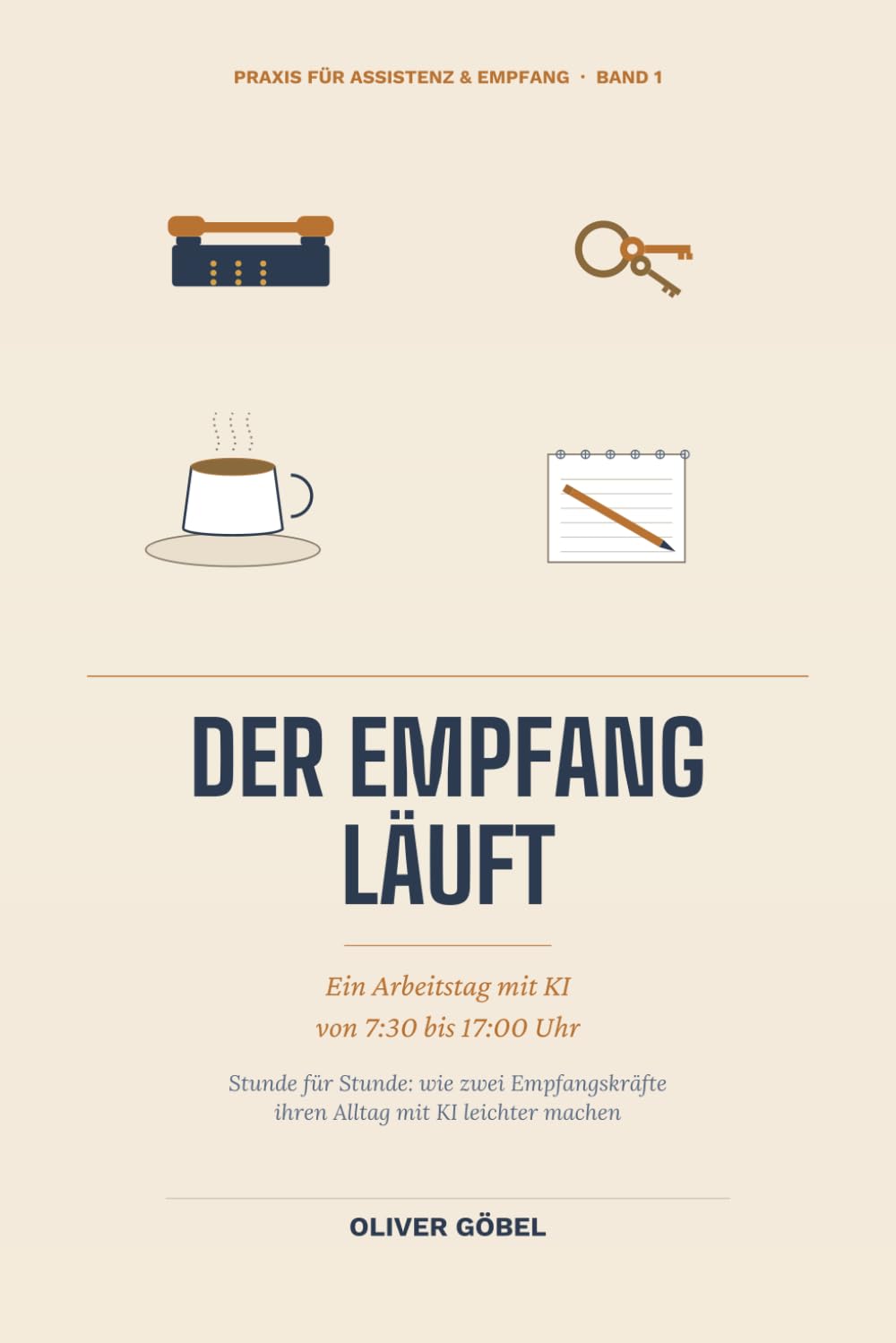 Der Empfang läuft: Ein Arbeitstag mit KI von 7:30 bis 17:00 Uhr — wie zwei Empfangskräfte ihren Alltag leichter machen