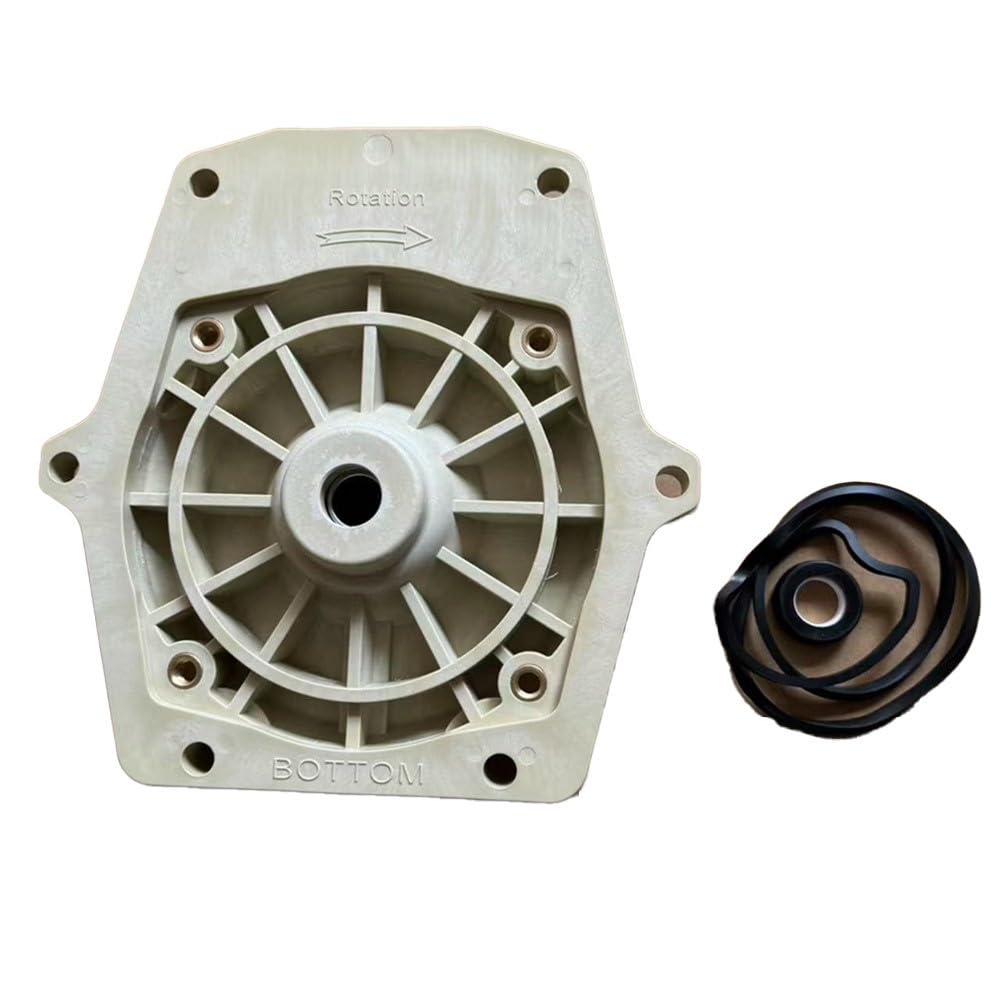 Placa de sellado de repuesto para Pentair SuperFlo, Sta-Rite para supermax y para bombas de alto flujo Pinnacle, parte 356012, kit de juntas de plástico, 8.5 x 2.5 pulgadas