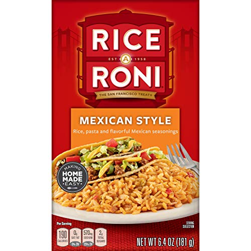 Rice-A-Roni Mexican Style Rice Mix, 6.4 Ounce