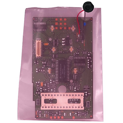 Aviditi 5" x 7" Flat Open Top Anti-Static Pink LDPE Poly Bags, for Preventing Static When Packaging and Storing Electronic Components and Accessories, 2 Mil (Case of 1000)