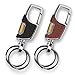 homEdge Robuster Schlüsselanhänger, 2 Stück, Autoschlüsselanhänger mit 2 Metall-Schlüsselringen, Karabiner-Schlüsselanhänger, schwarz und braun Auto mit günstig Kaufen-homEdge Robuster Schlüsselanhänger, 2 Stück, Autoschlüsselanhänger mit 2 Metall-Schlüsselringen, Karabiner-Schlüsselanhänger, schwarz und braun