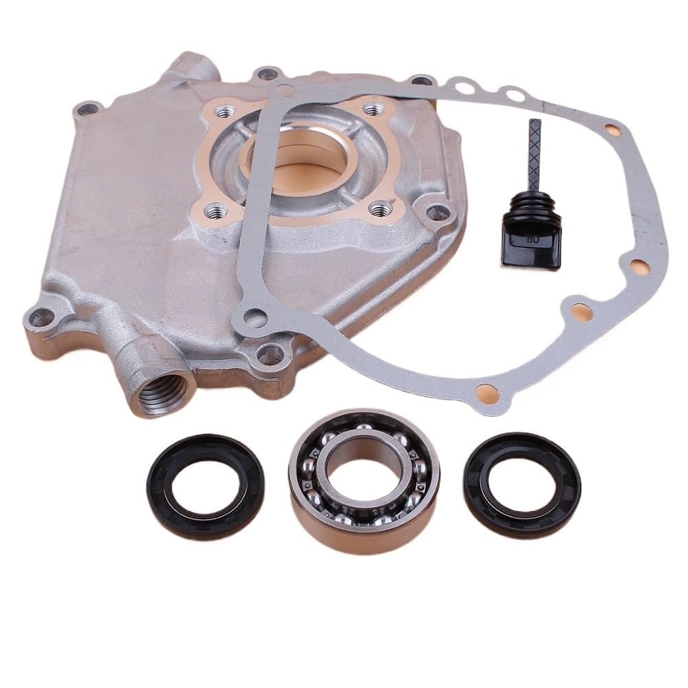 1 Uds. Kit de Tapa Aceite con Sellos rodamiento Bolas cigüeñal for GX160 GX200 Chino 168F 5.5HP 6. Generador Motor cortacésped