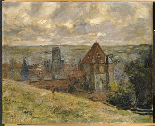Affiche de Claude Monet Dieppe toile 60x90cm pour décoration salon