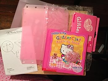 Hardcover Hello Kitty: Glitter Clay Activity Book