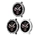 [3-PACK] Apple Watch 42mm Series 3 Case, iHYQ Ultra Slim Plated TPU Flexible Lightweight Case Protective Bumper Cover for Apple iWatch Series 1, Series 2, Series 3 pack of 3 (42mm Clear+Black+Silver)