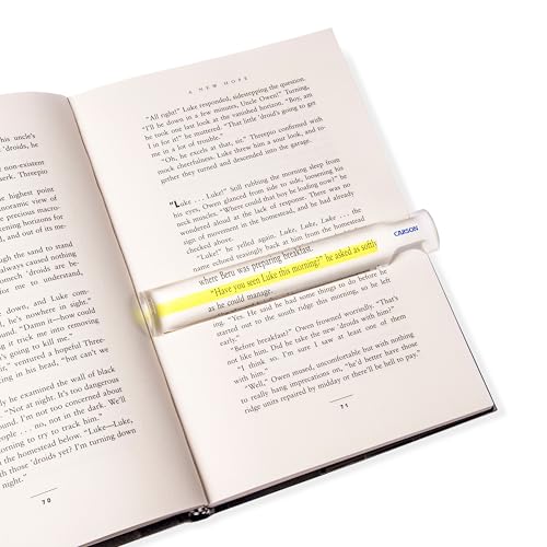 Carson MR-25 MagniRead 1,5x Stablupe, großartige Lesehilfe für kleingedruckte Texte