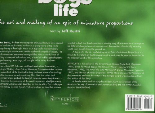 A Bug's Life: The Art and Making of an Epic of ... 0786865164 Book Cover