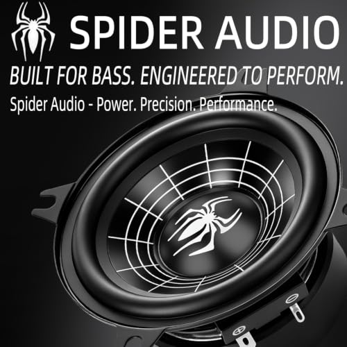 Image of 4 Inch Speakers, 600W 4 Ohm 4 In Speaker Car Audio Aluminum Cone Woofer