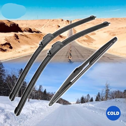 Essuie-glace compatible Prado J120 de 2002-2009 haute résistance aux intempéries