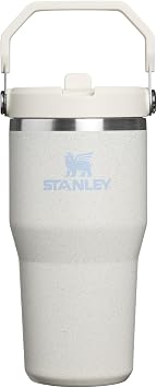 Stanley 1913 Ice Flow Flip Straw 2.0 Vacuum Insulated Tumbler Pale Stone Ion 30 oz / 0.89 L