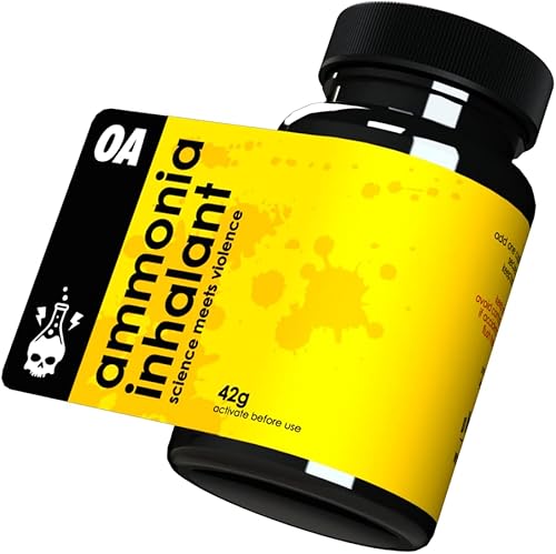 Standard by Obsidian - Sales de olor atlético  Inhalante de amoníaco prémium para levantamiento de pesas, hombre fuerte, hockey, juegos y mucho más