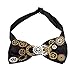 Produktbild BLESSUME Steampunk Fliege Zahnräder Cosplay Zubehör, Einheitsgröße (Schwarz)
