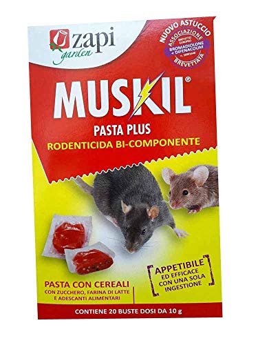 Desconocido Generico Veneno para Ratones 20 Dosi de 10 g, de Bolsas Regalo Llavero Otro