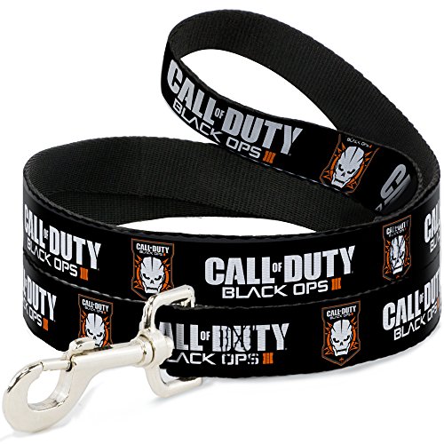 Dog Leash Call of Duty Black Ops III �X�J�� �A�C�R�� �u���b�N �z���C�g �I�����W ����6�t�B�[�g ��0.5�C���`