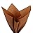 PMLAND 100 Sheets Brown Tissue Wrapping Paper Bulk 20 x 15 Inches for Gift Favor Bags Boxes Flowers Packaging Crafts DIY Art Projects and Party Decorations