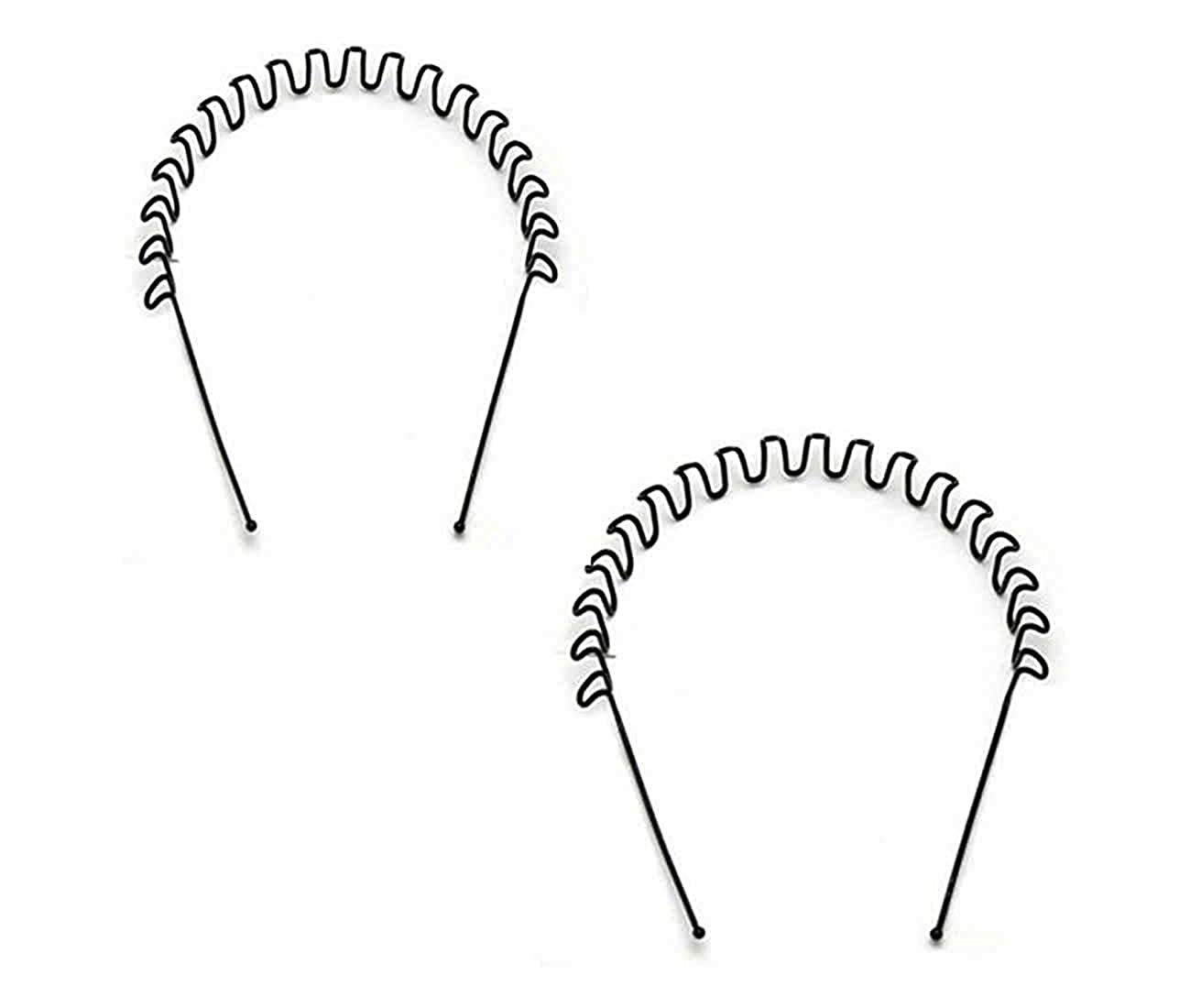 Daily Use Black Metal Hair Curler Hair Band for Men Women Head Band For Men And Women, Black2 pic-image-14