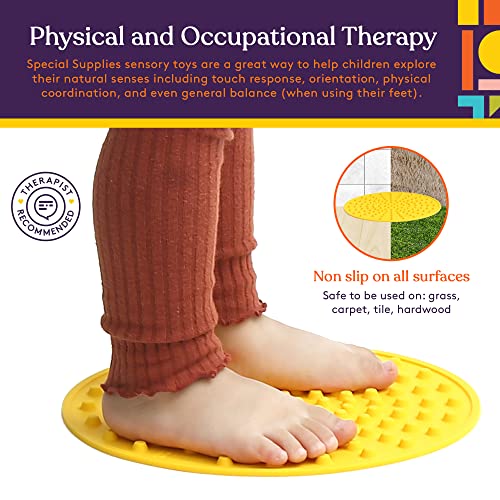 Special Supplies Matching Game Sensory Discs, 5 Sets, Tactile Stimulation For Kids, Supports Autistic And Processing Challenges, Calming And Stimulating Early Learning Play, Eye Mask Included #TOP5