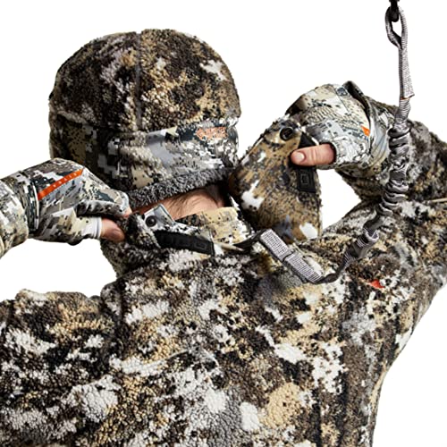 Sitka Men's Quiet Gore-Tex Windstopper Insulated Hunting Fanatic Jacket, Optifade Elevated Ii, L #TOP3