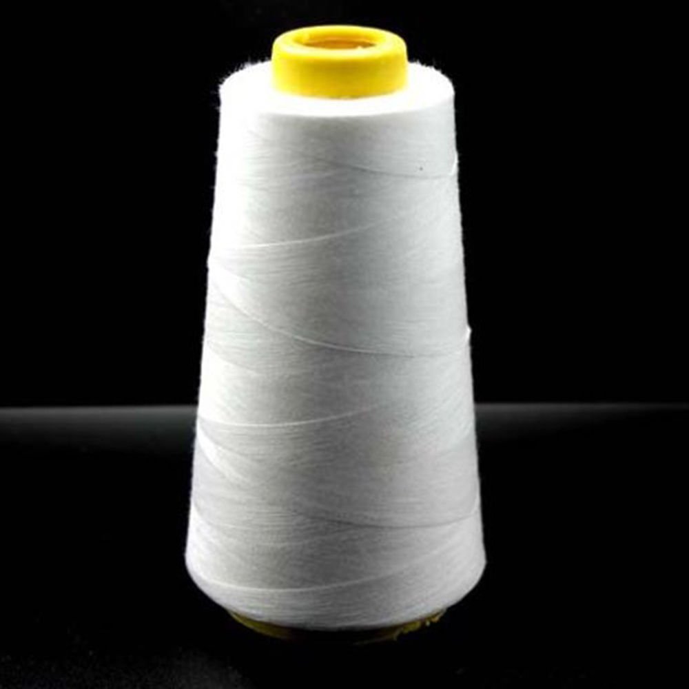 Generic Black : Durable 3000M Yards Overlocking Sewing Machine Industrial Polyester Thread Metre Cones 1