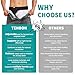Tenbon Hernia Belts for Men and Women Left or Right Side Hernia Support Truss for Inguinal Groin Pain with Removable Compression Pads for Pref or Post-Surgical, Femoral, Comfortable Adjustable Waist Strap Guard