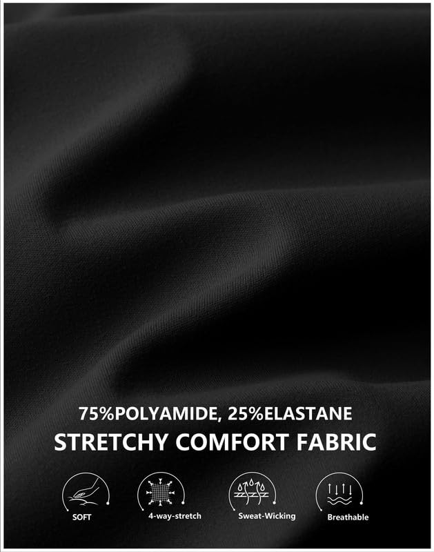 Bermuda Shorts for Women with Pockets Womens 7" High Waisted Long Shorts for Athletic Workout Casual - Image 6