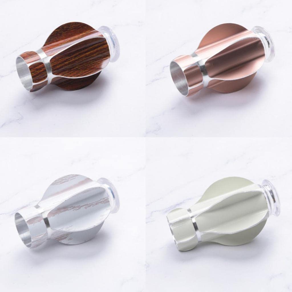 2Pcs Curtain Rod Head/Ends/Drapery Pole Finals Style_1|Home & Garden | Window Treatments & Hardware | Curtain Rods & Finials| Curtain Rods & Finials-image-1