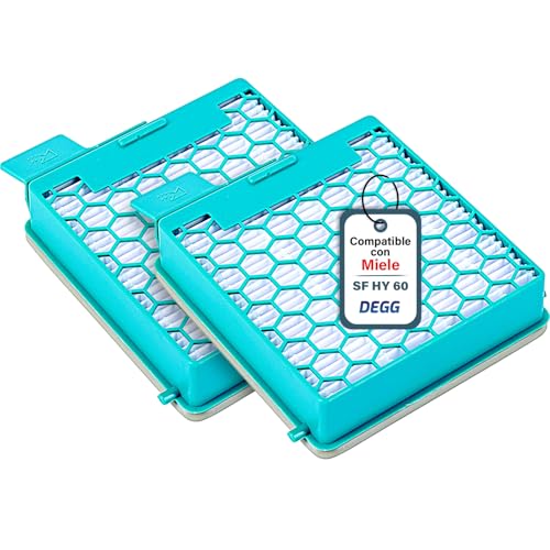 Filtros de repuesto SF HY 60 para solucionar la pérdida de succión en Miele Boost CX1