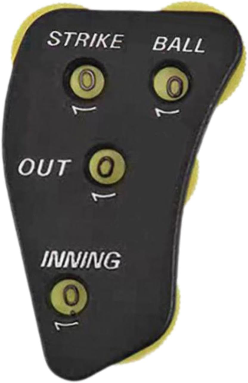 Baseball Umpire Clicker 4 Wheel Easy to Read Equipment Umpire Indicator Gear |Sporting Goods | Team Sports | Baseball & Softball | Field Equipment | Count Indicators & Umpire Sets