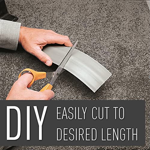 Image of C2G Wiremold Floor Cord Management Kit, Corduct, Cord Protector, Wire Organizer and Hider, Rubber Cable Cover and Concealer, Gray, 5 Feet, CDG-5