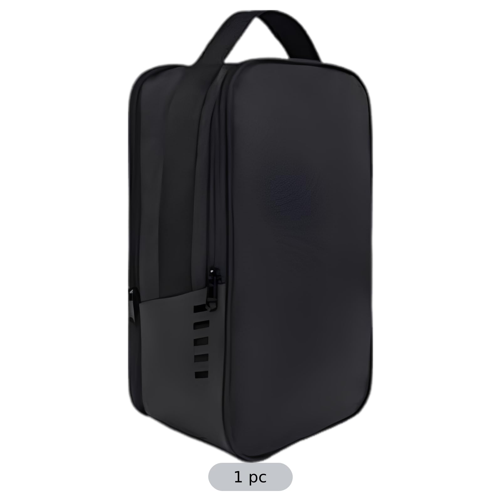 Schuhtasche mit Reißverschluss, 14,2 x 5,1 x 8,7 Zoll Schuhaufbewahrung mit atmungsaktiven Seitenöffnungen, Tragetasche für Basketball, Fußball, Fitness und Reise, Organizer für Sportsachen
