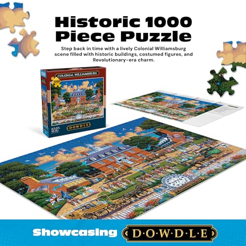 Puzzle escena colonial para mayores de 14 anos miniatura 2