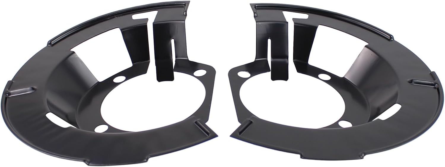 MOTOKU Driver and Passenger Side Front Brake Dust Shield for Dodge Ram 2500 3500 2000-2002