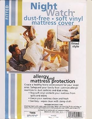 Excellent Soft Vinyl Fitted Mattress Cover Twin Size