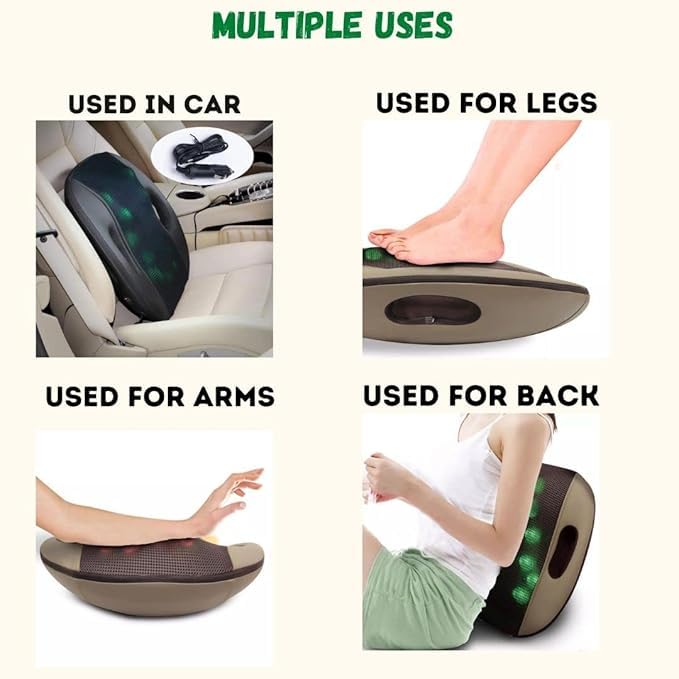 Manav Acupressure Corded Electric Blueidea Back Massage Cushion Car Seat Massager Portable Massage For Back Pain Back Massager Chair And Sofa 3D Back Massager 12 Ball Massager Manav Acupressure Corded Electric Blueidea Back Massage Cushion Car Seat Massager Portable Massage For Back Pain Back Massager Chair And Sofa 3D Back Massager 12 Ball Massager