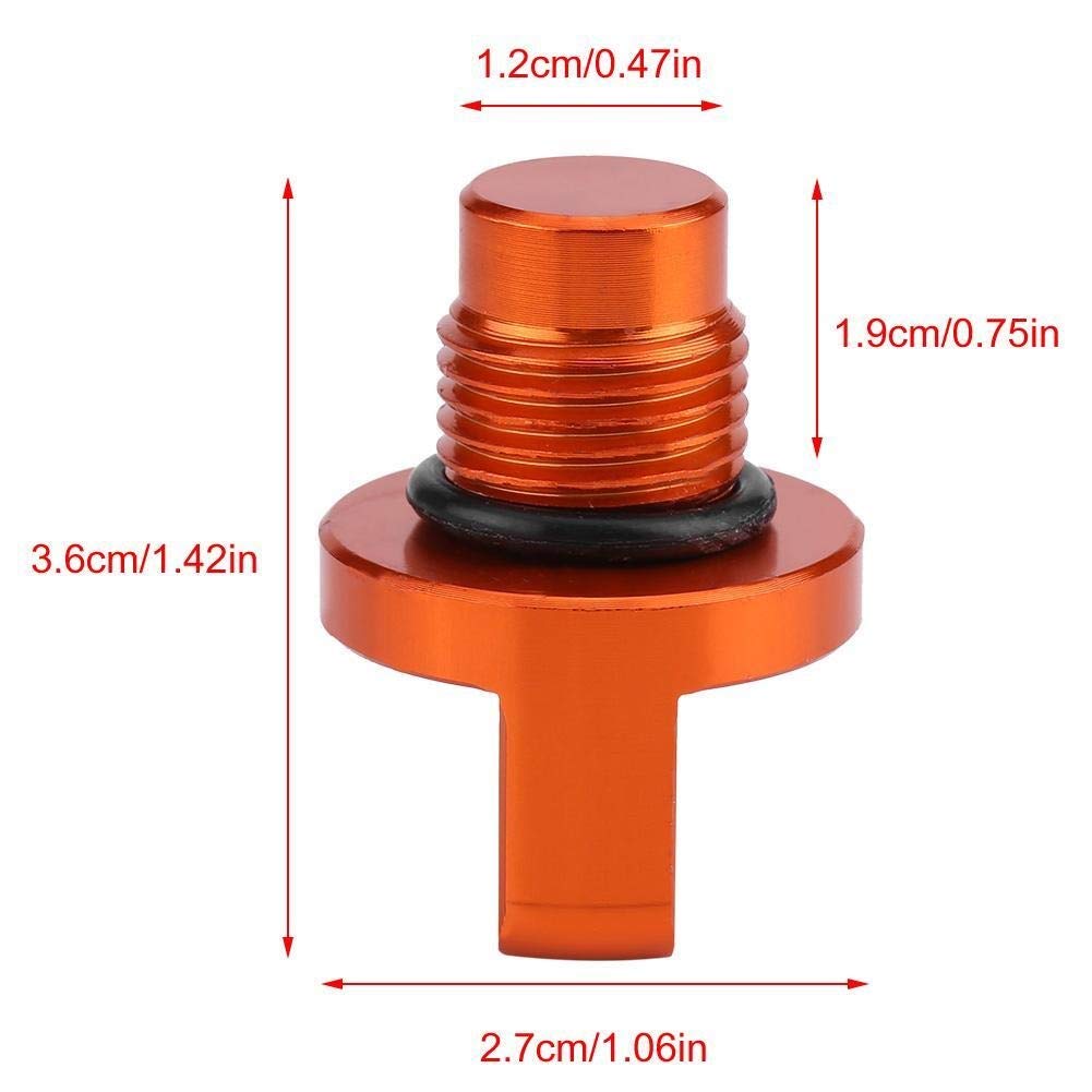 KSTE Motociclo Accessori CNC Tappo Olio for Duke 125/200/390 RC 125/200/390 Tutti Gli Anni