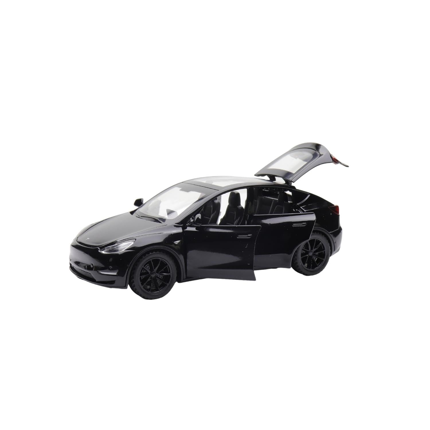 1:32 TESLA Scale Model 3 Car Toy Pull Back with Sound and Light, Alloy Diecast Mini Vehicles Toys for Kids Gift or Tesla Car Model Collection Enthusiasts Gift