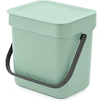 Brabantia Sort & Go Pattumiera 3L (Jade Green)