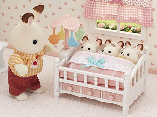 Calico Critters Crib with Mobile - Interactive Dollhouse Furniture Set with Working Features by Calico Critters - Image 4