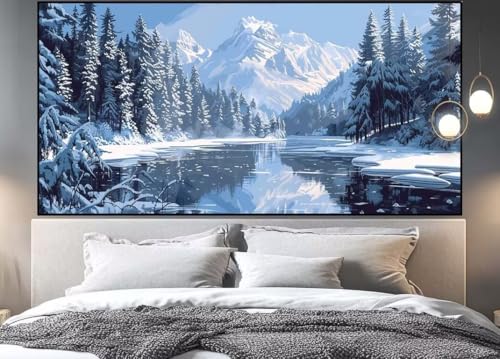 Peinture diamant complet 120 x 50 cm pour oublier le stress grâce au loisir créatif 5D