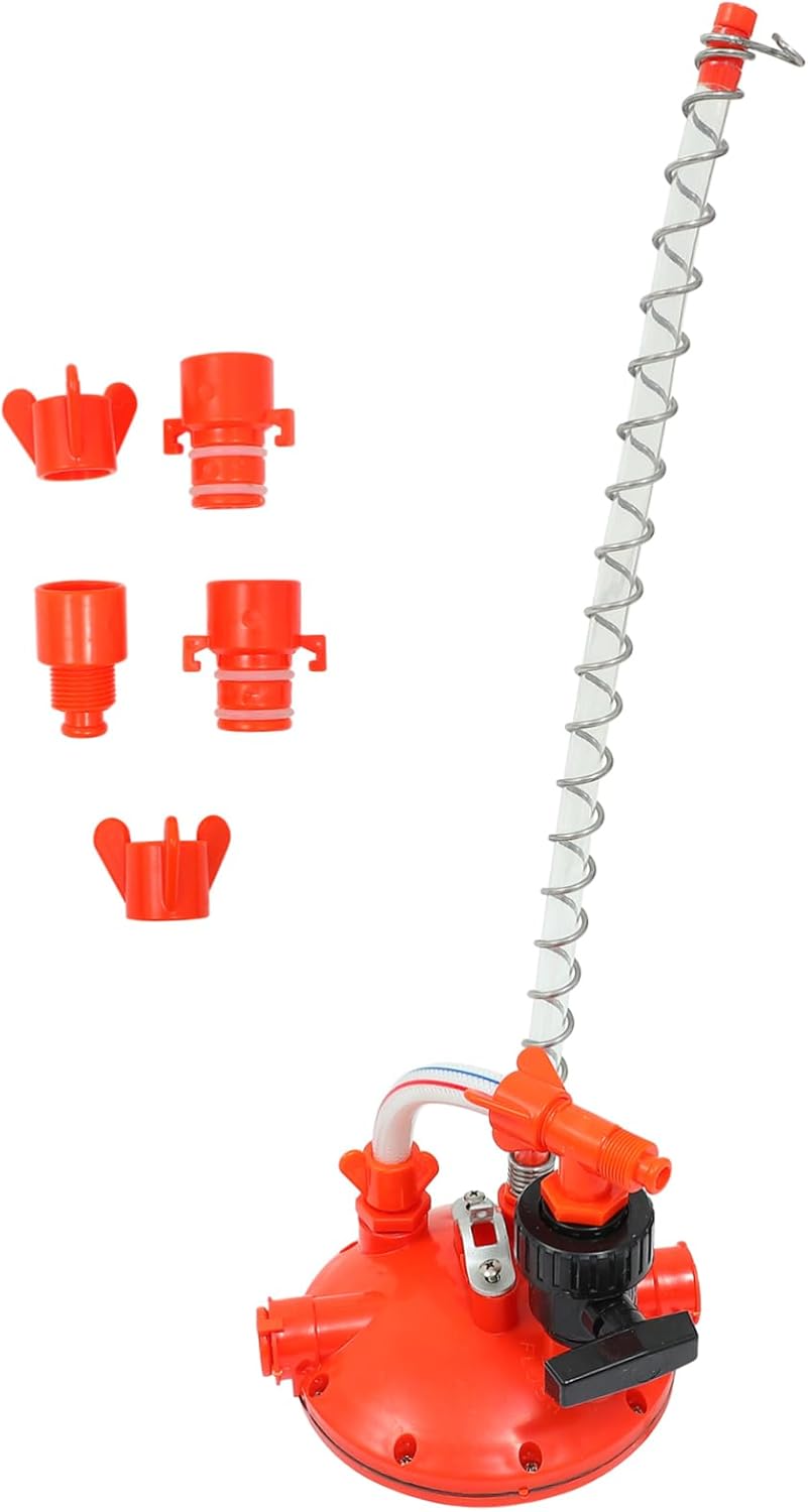 Poultry Drinker Water Pressure Regulator for Chicken Coop Automatic Chicken Cage Waterer Adjustable Valve Essential Poultry Supplies for Farm and Backyard