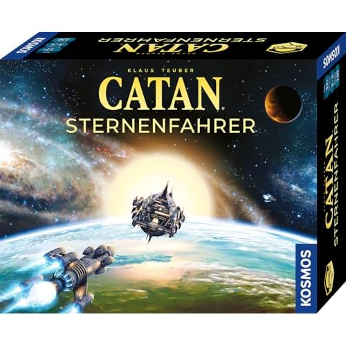 KOSMOS 693183 CATAN - Sternenfahrer, Strategiespiel für 3 - 4 Spieler ab 12 Jahre