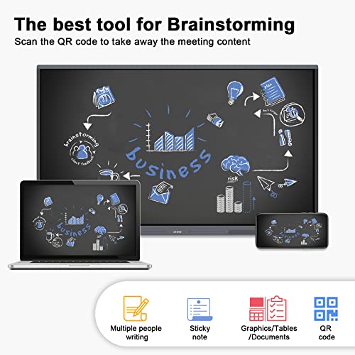 Armer 55'' Smart Board 4K Uhd Interactive Board All In One Computer/Tablet For Office And Classroom,Robust App Ecosystem For Collaboration(Board Only) #TOP2