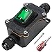 IP65 Wasserdichter Inline Schalter 12V DC 20A DPST 4 Polig: 12V Schalter Kabelschalter Schnurschalter Wippschalter mit LED Grün Licht Joystick Tasten auf Beiden Seiten Ein und Ausgang MI 4 günstig Kaufen-IP65 Wasserdichter Inline Schalter 12V DC 20A DPST 4 Polig: 12V Schalter Kabelschalter Schnurschalter Wippschalter mit LED Grün Licht Joystick Tasten auf Beiden Seiten Ein und Ausgang