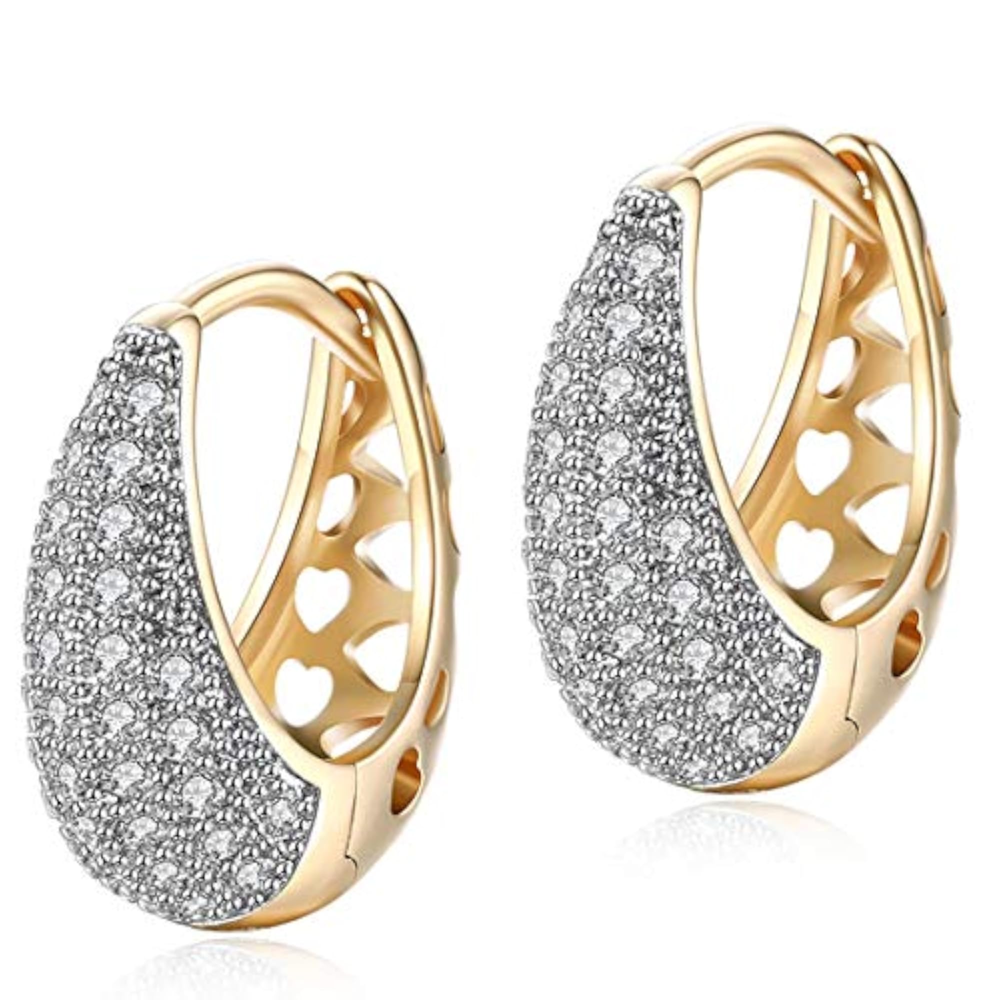 American Diamond Drop Earrings (Style 1)
