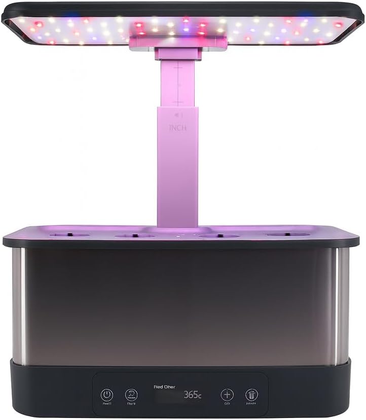 ENCASED The 8 Pod Stainless Steel Smart Indoor Water Hydroponic Garden System