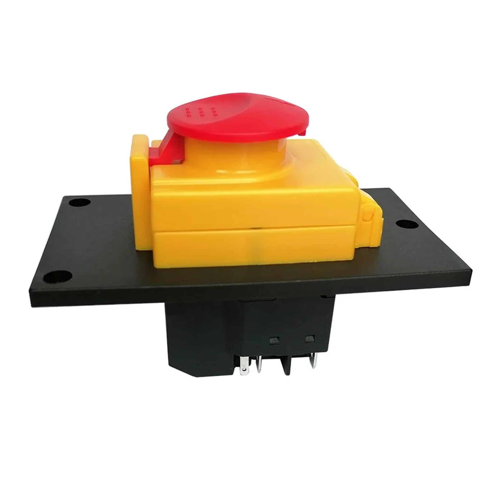 ZDVHOMCB Emergency Stop Switch DZ05C Waterproof Electromagnetic Push Button Switches Emergency Stop Pushbutton Switch 400V 10A 7Pins