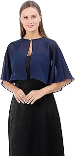 Chal de Gasa para Mujer Cárdigans Finos Capa Fluida Suave Estola para Boda Vestidos de Noche Fiesta