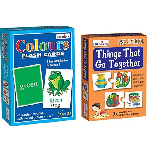 Creative Educational Aids 0522 Colour - Flash Cards & Things That Go Together
