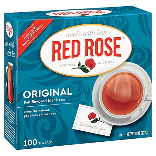 Red Rose Original Black Tea - 100 Count (12-Pack)